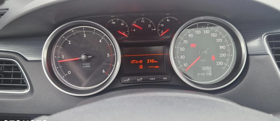 Peugeot 508 cena 33800 przebieg: 240000, rok produkcji 2012 z Sobótka małe 596